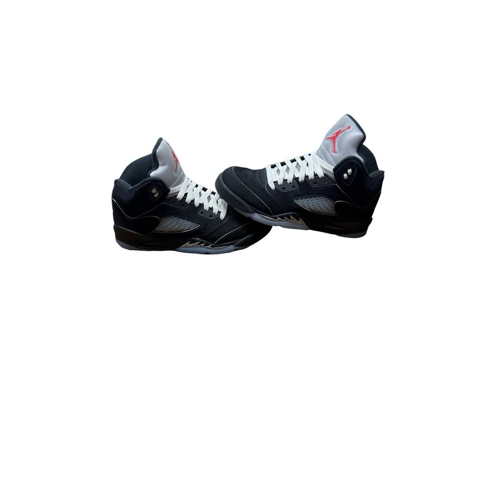 Nike Air Jordan 5 Retro OG Black Metallic Size 6.5Y (8 W) 2025 GS Reimagined